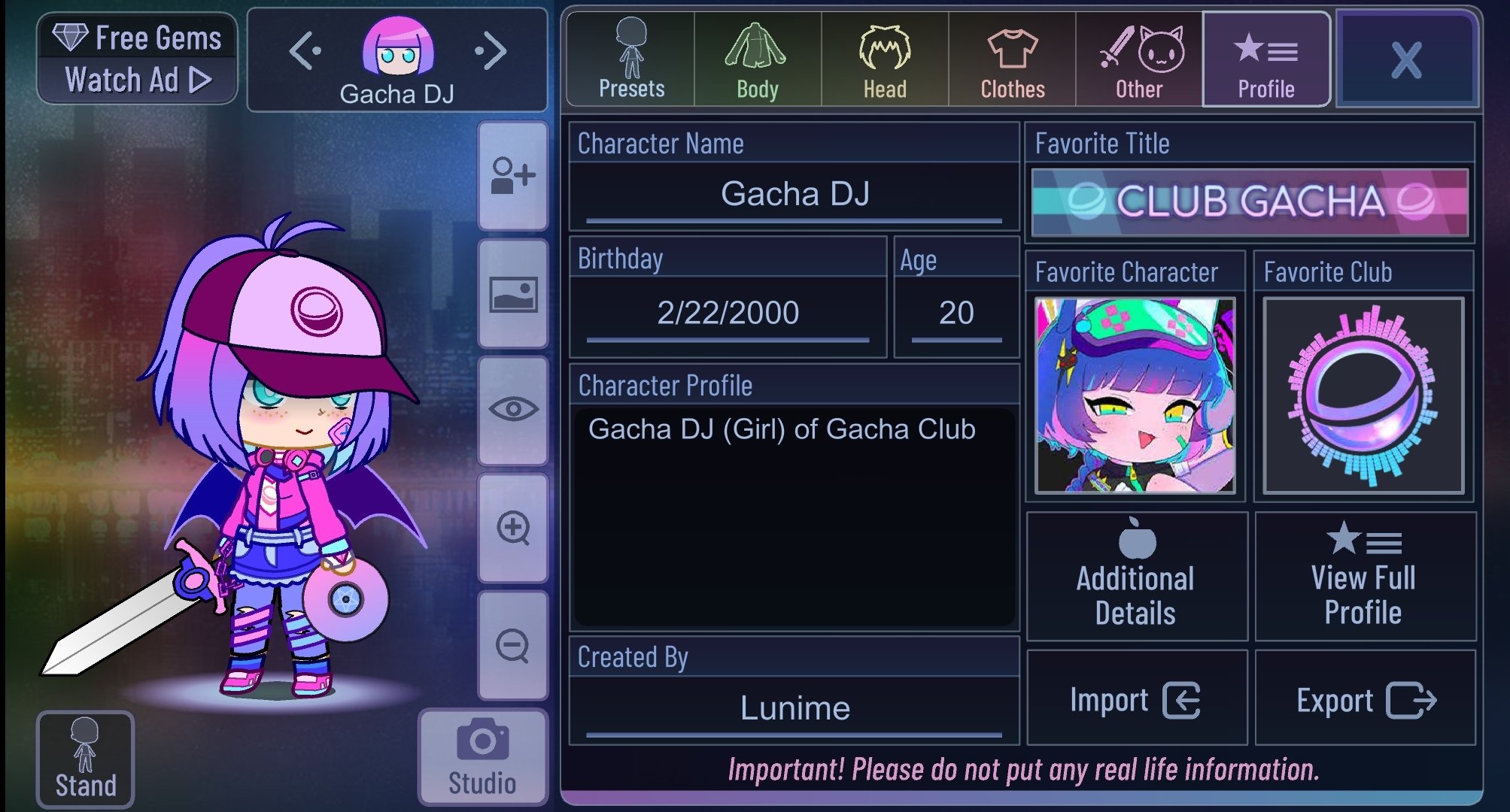 Gacha City