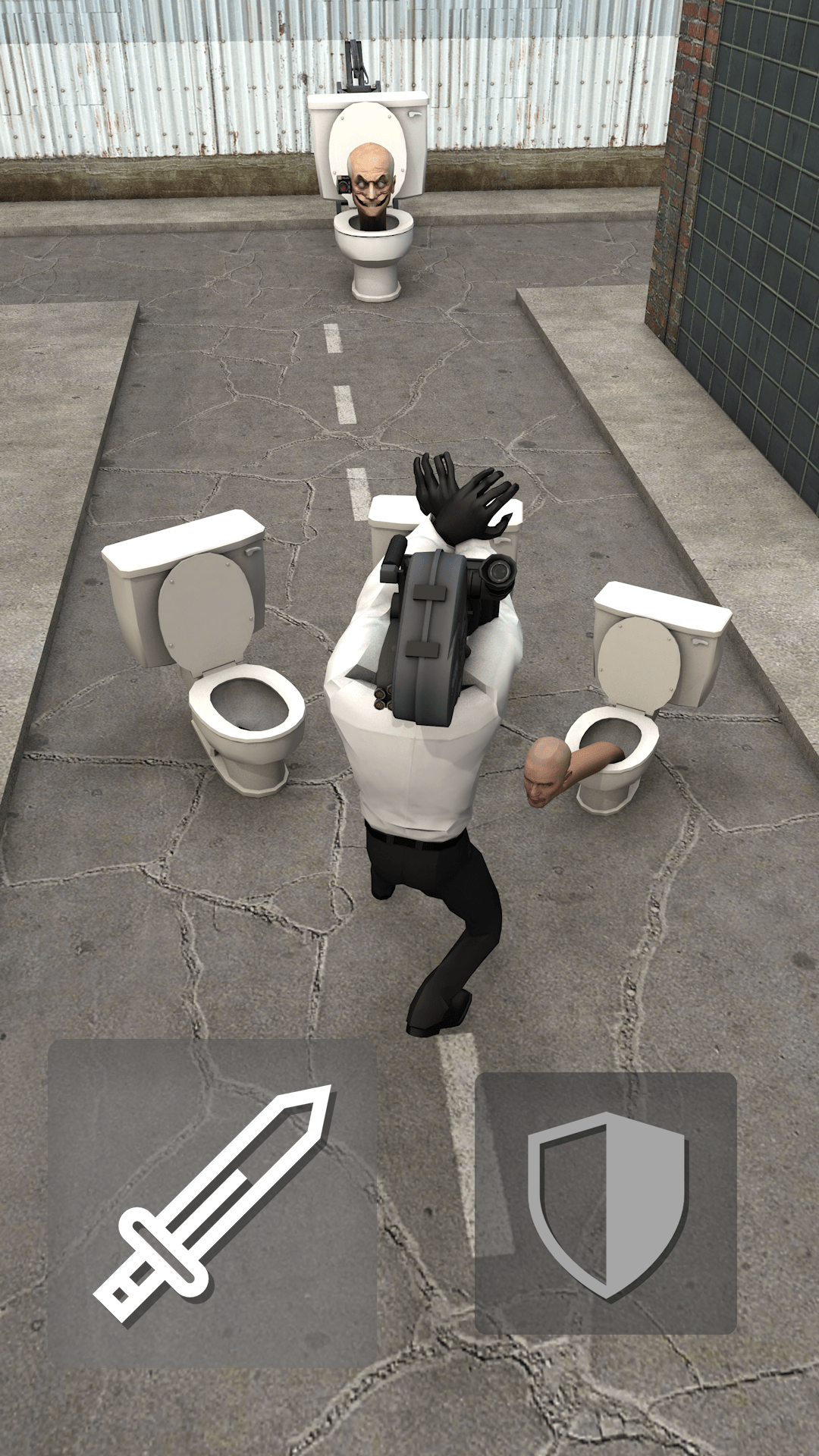 Toilet Fight Hack Many Chips