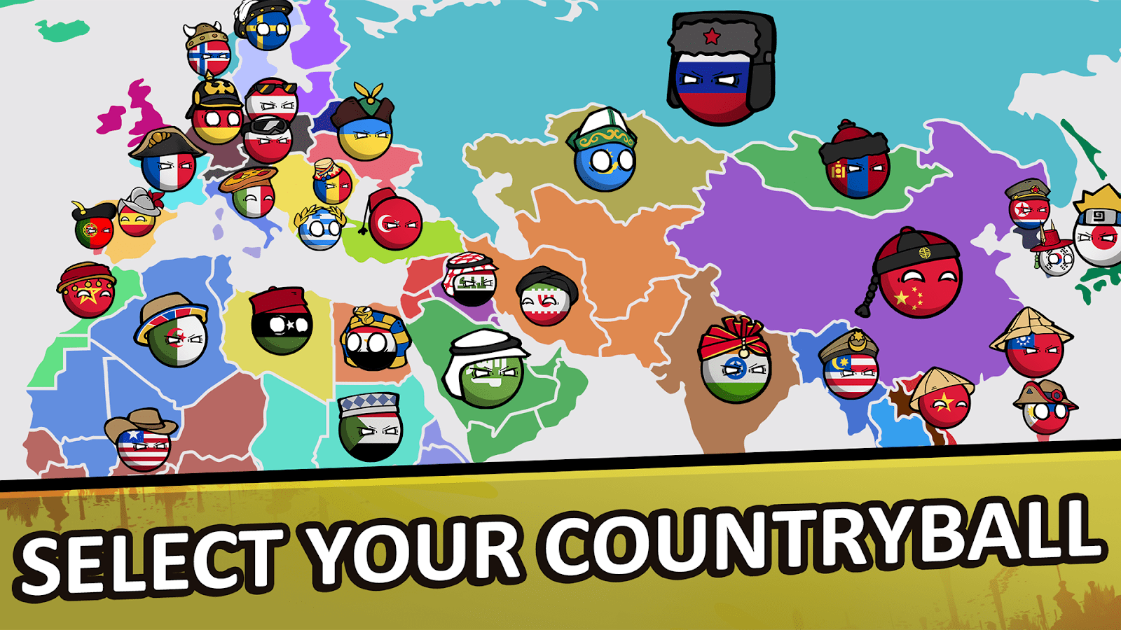 Countryballs - Zombie Attack