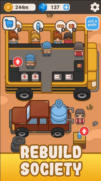 Idle Outpost: Tycoon Clicker