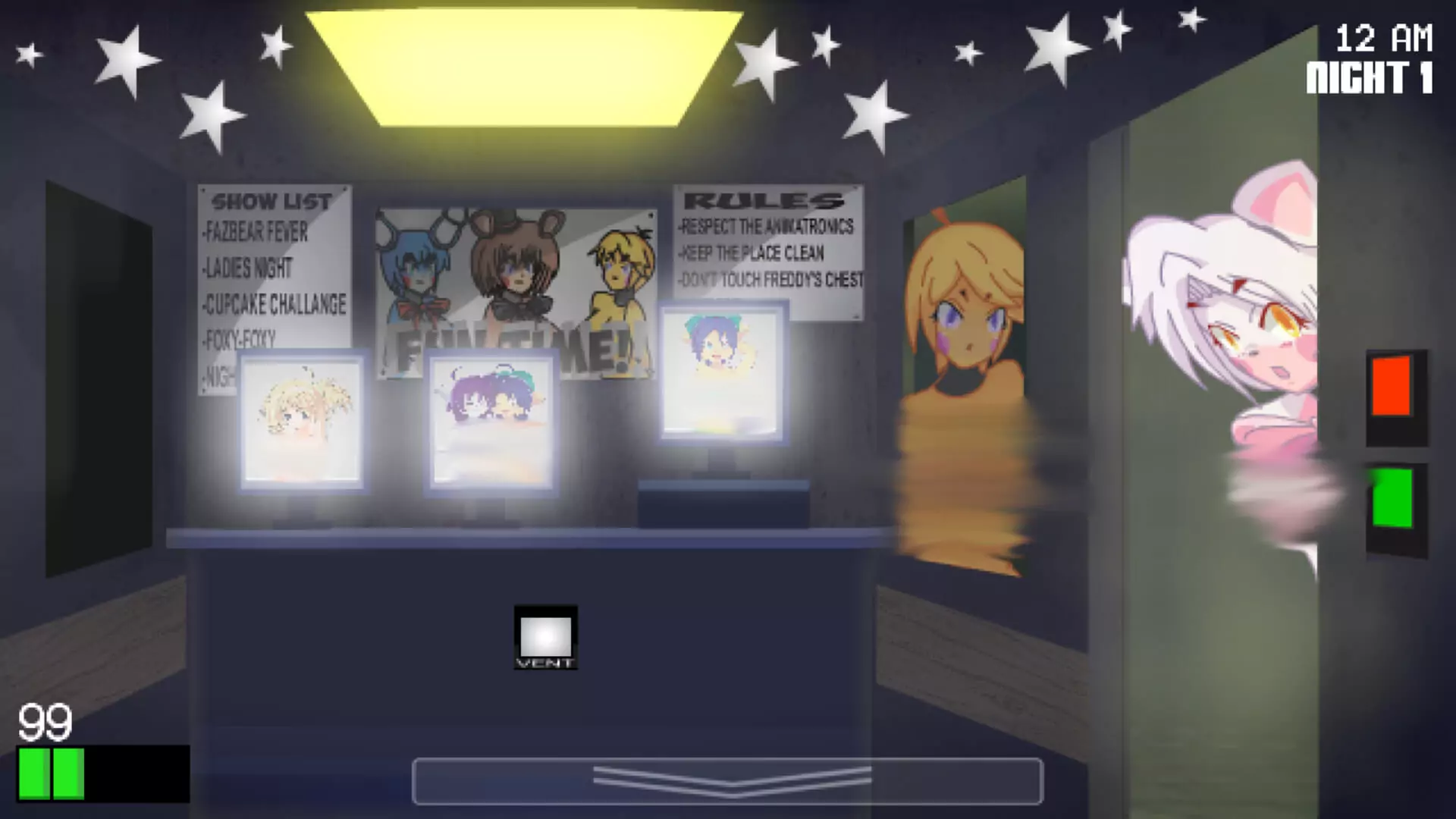 Five Nights in Anime