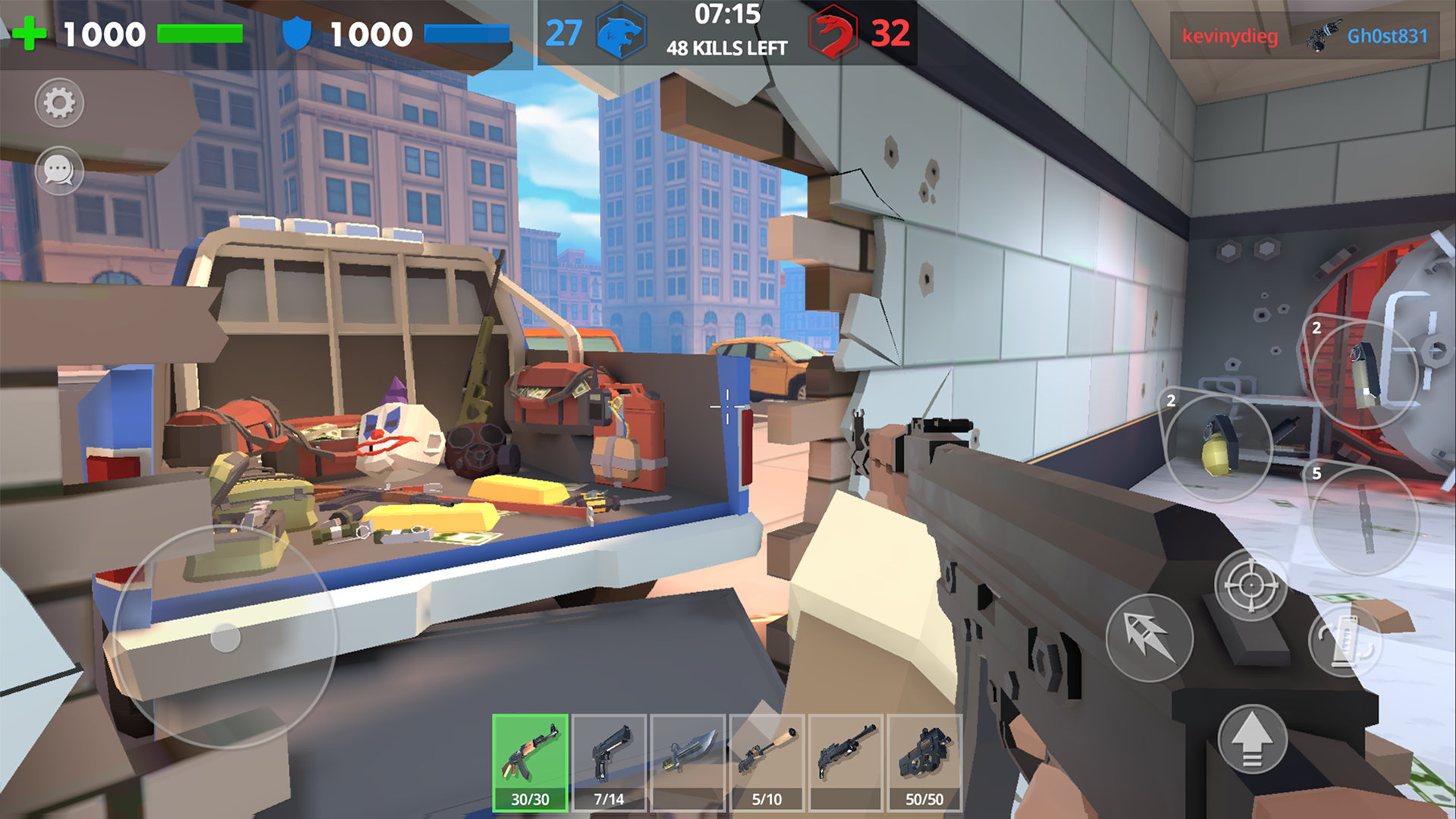 Polygon Arena: Online Shooter