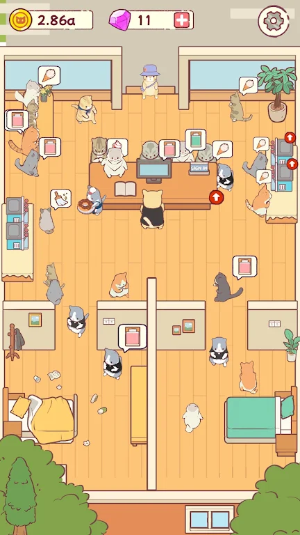 Cat Hotel: Idle Tycoon Games on Android