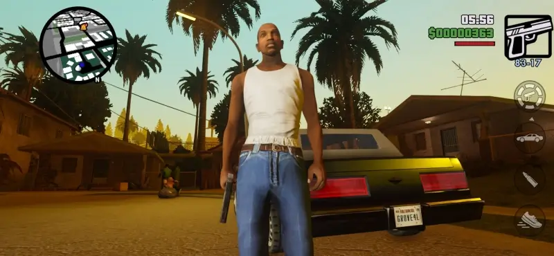 GTA San Andreas Definitive Edition on Android