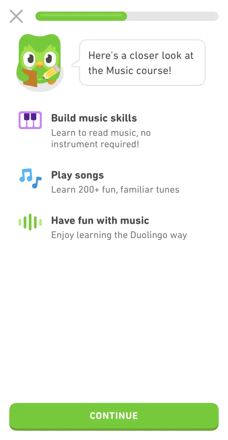 Duolingo Music